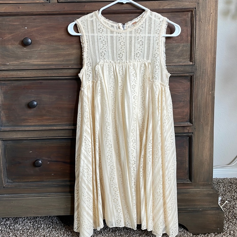 Free People Lace Swing Dress
